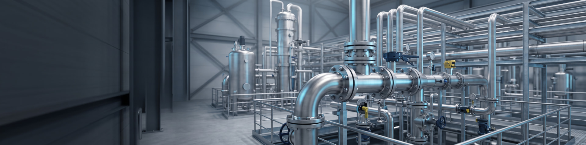 Verbindungselemente für den Anlagenbau in der Chemieindustrie
